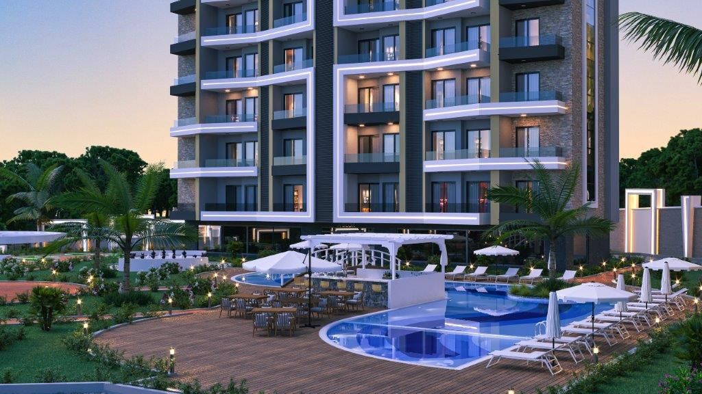 Апартаменты в Алании, Турция, 58 м2 фото 2