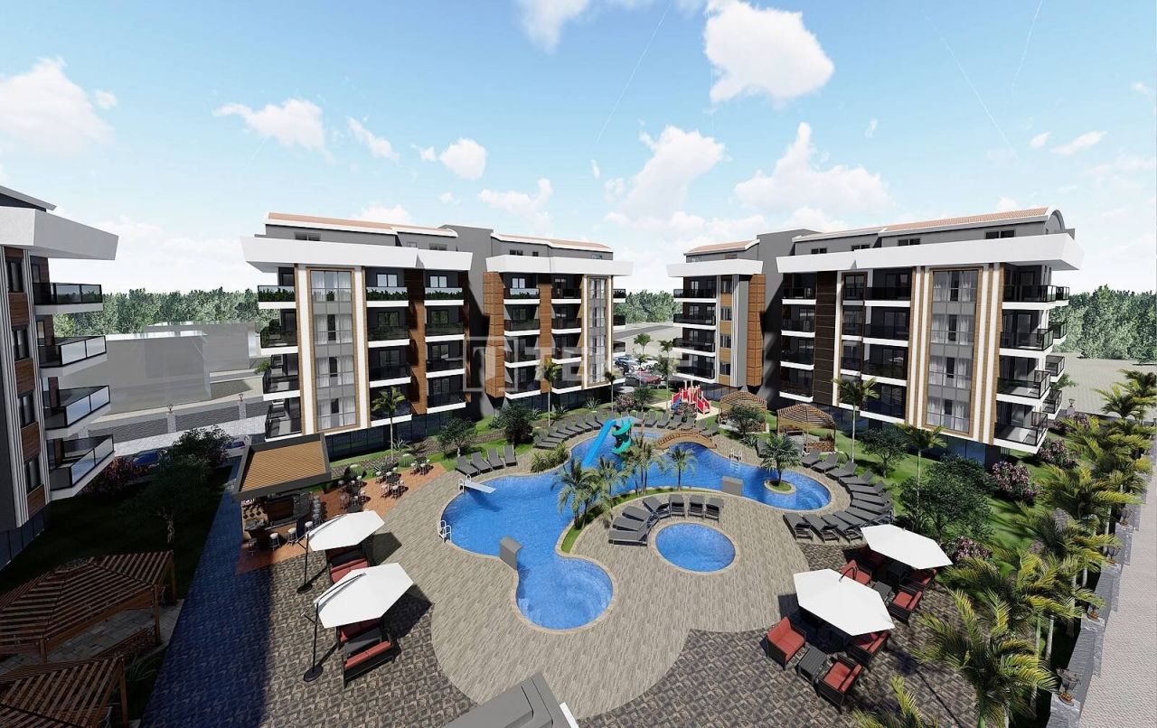 Апартаменты в Алании, Турция, 60 м2 фото 4