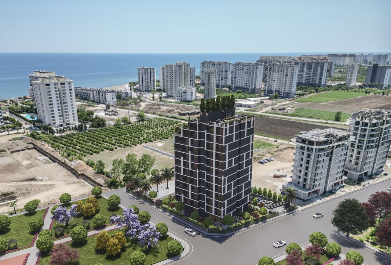 Студия в Мерсине, Турция, 43 м2 фото 2