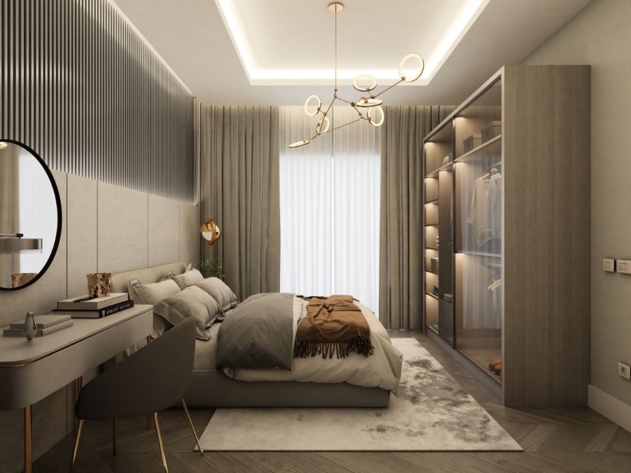Квартира в Алании, Турция, 50 м2 фото 4