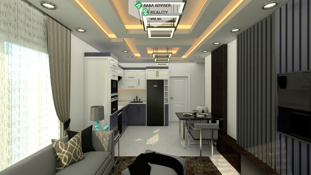 Квартира в Алании, Турция, 55 м2 фото 3