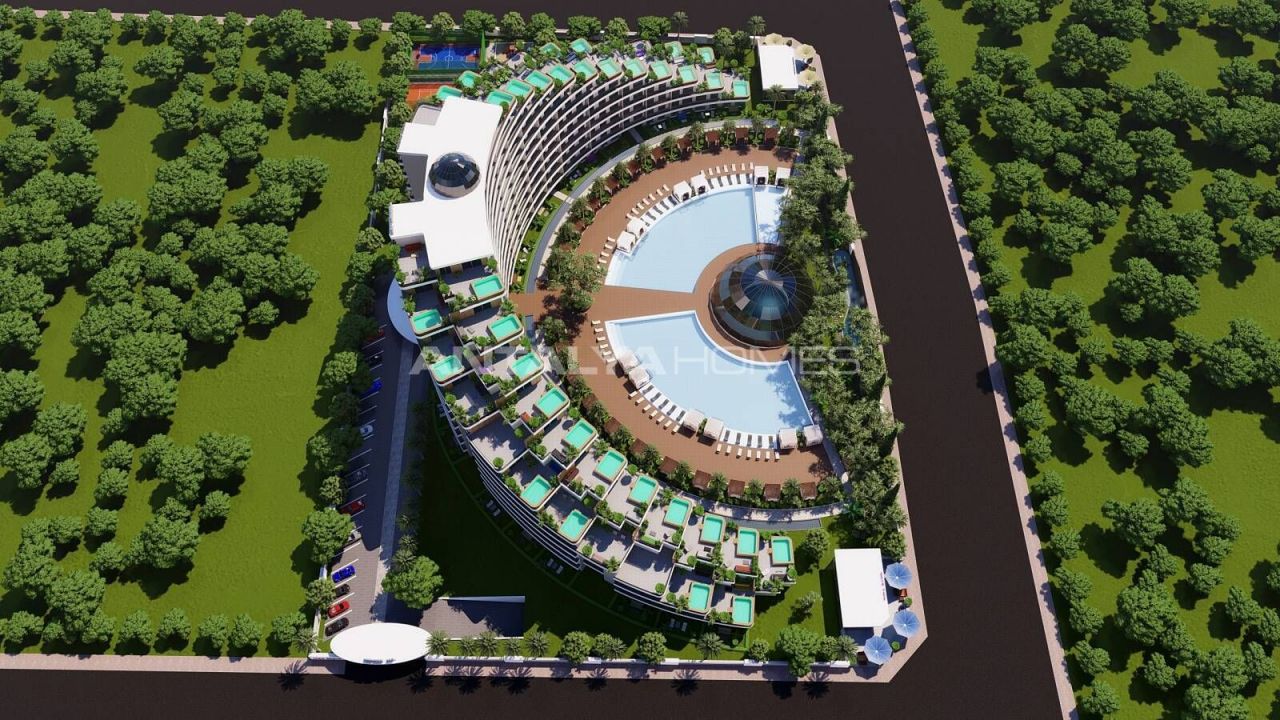 Апартаменты в Анталии, Турция, 55 м2 фото 2