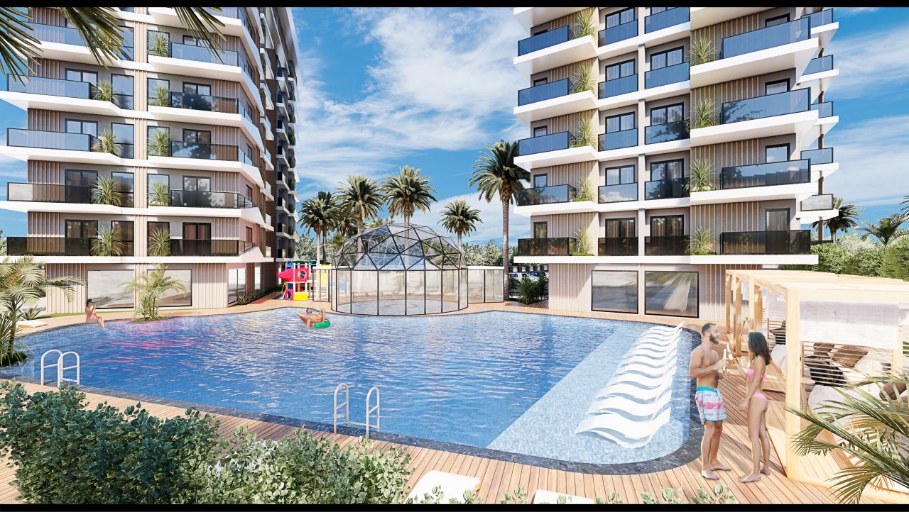 Апартаменты в Алании, Турция, 80 м2 фото 4
