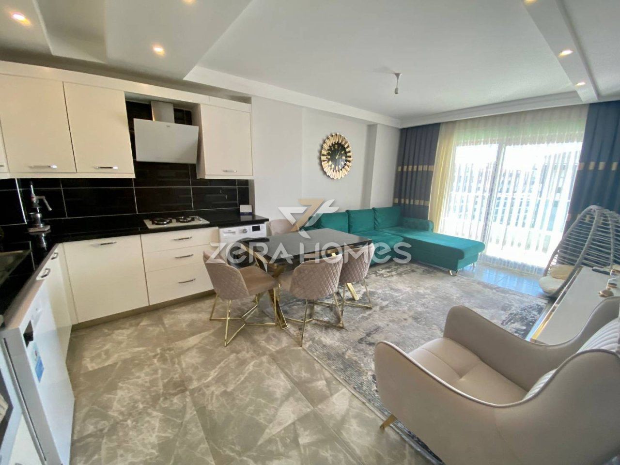 Апартаменты в Алании, Турция, 47 м2 фото 2