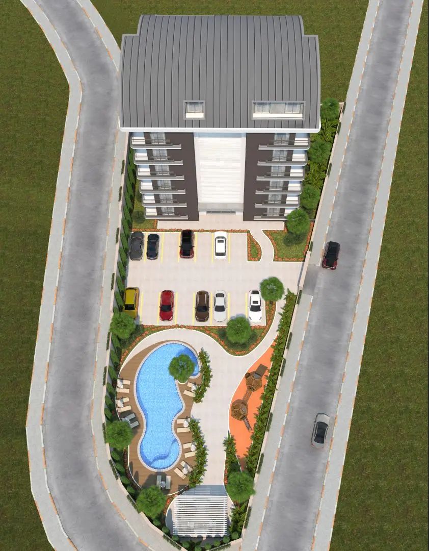 Квартира в Алании, Турция, 52 м2 фото 2