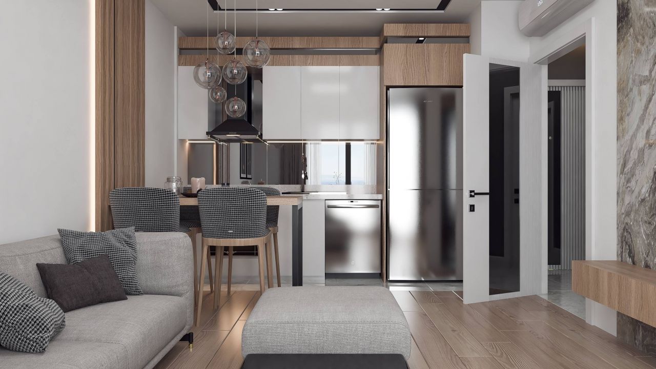 Квартира в Анталии, Турция, 60 м2 фото 3