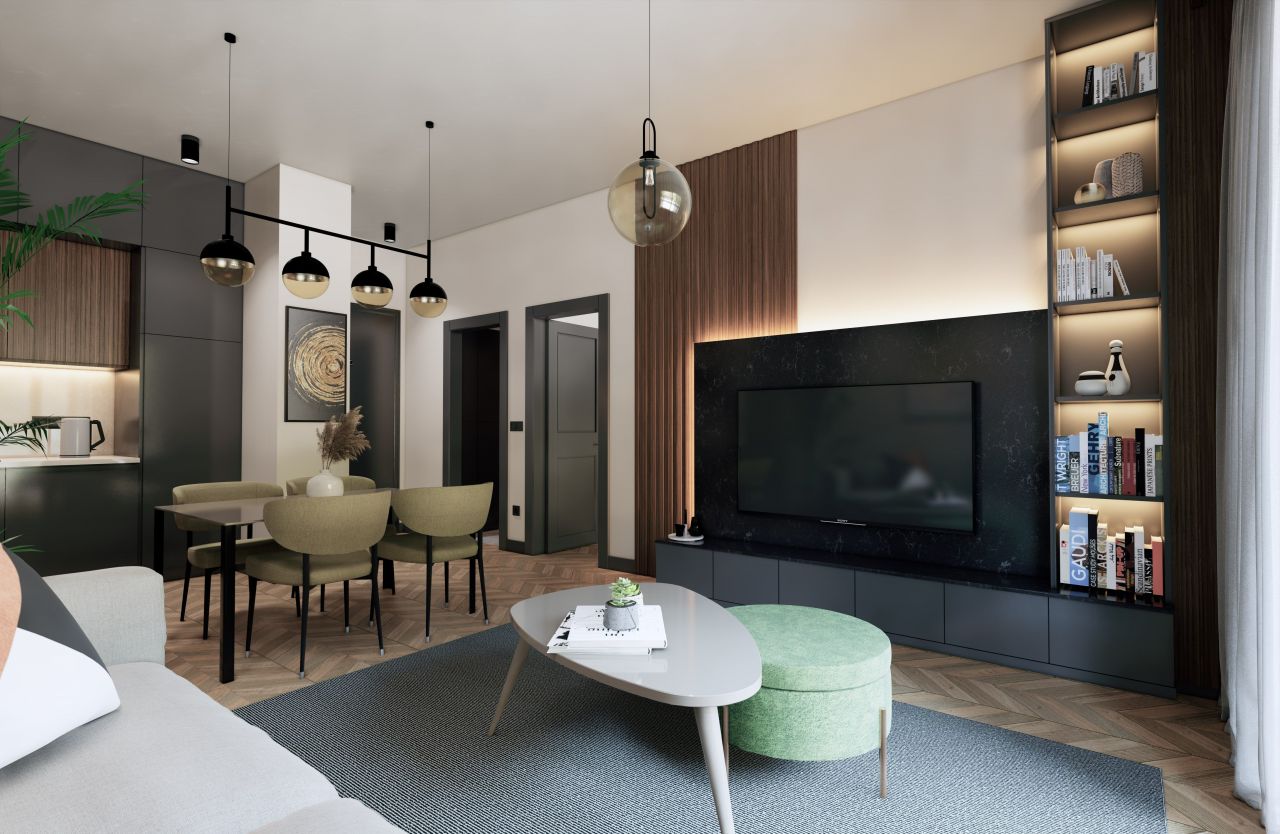 Квартира в Алании, Турция, 56 м2 фото 2