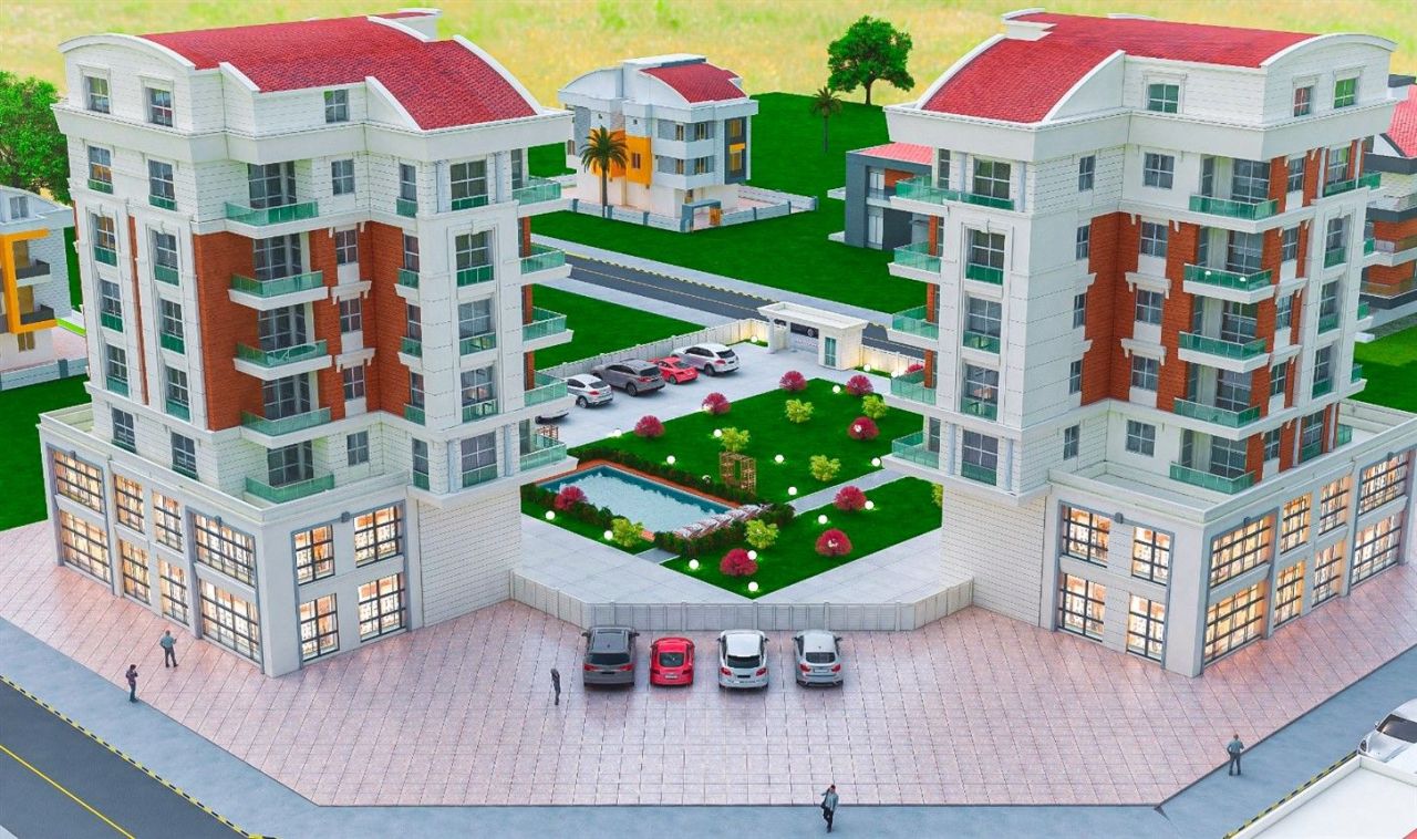 Квартира в Анталии, Турция, 50 м2 фото 2