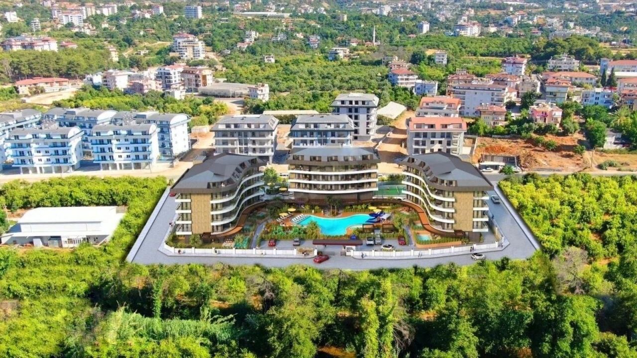 Квартира в Алании, Турция, 52 м2 фото 2