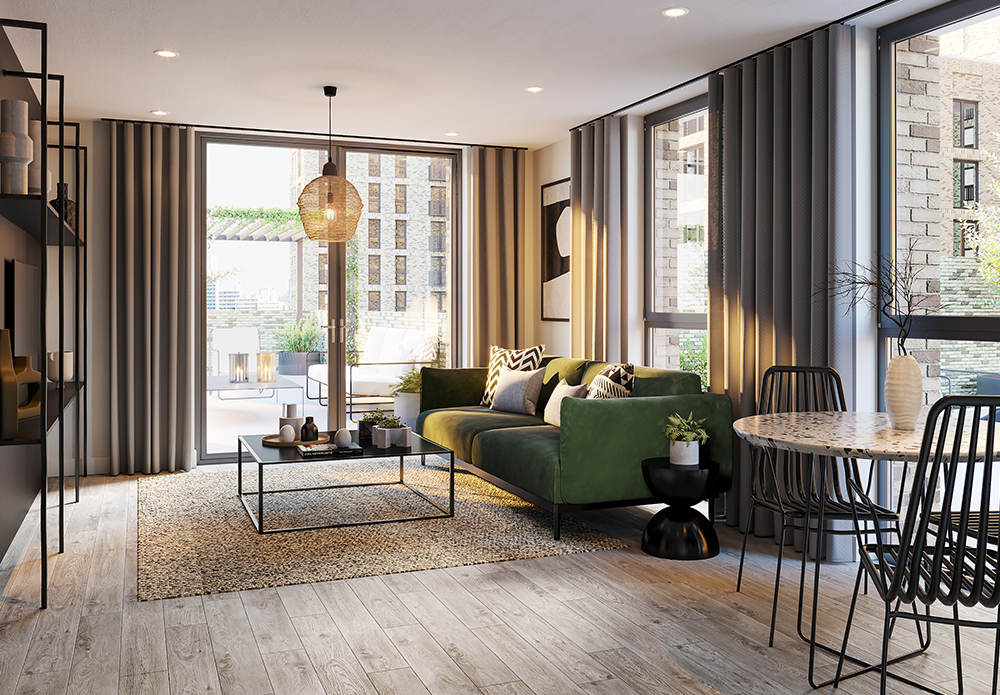 Апартаменты в Манчестере, Великобритания, 40 м2 фото 3