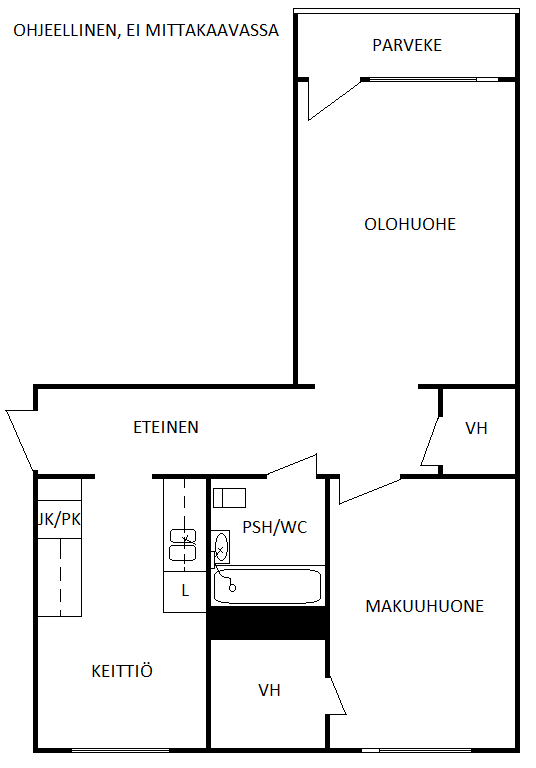 Квартира в Иити, Финляндия, 57 м2 фото 3