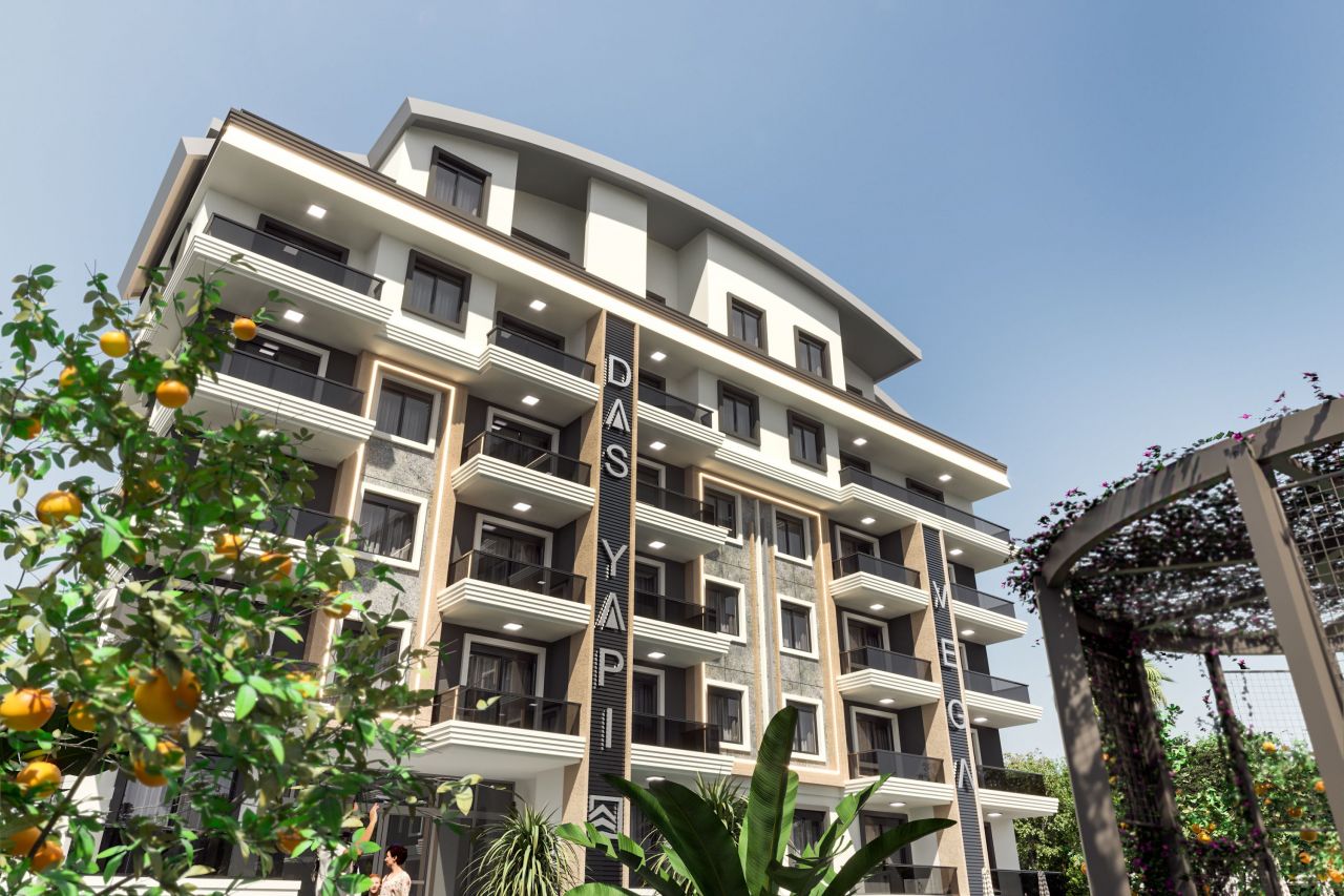 Апартаменты в Газипаше, Турция, 60 м2 фото 2