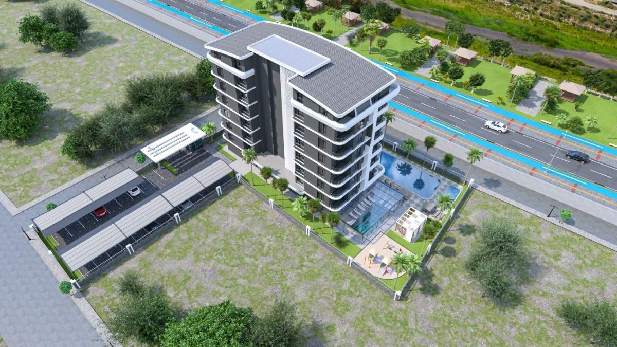 Квартира в Газипаше, Турция, 50 м2 фото 2