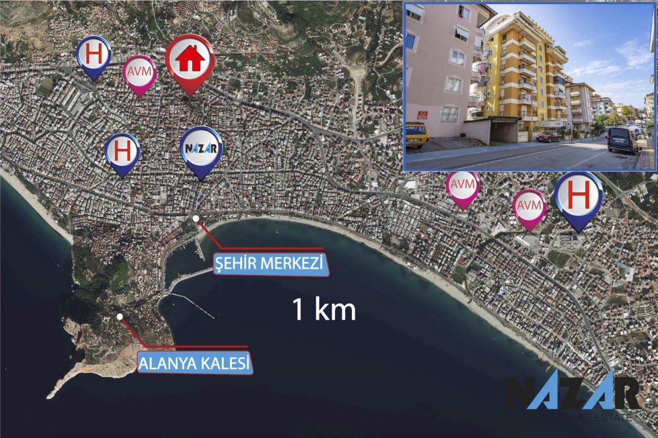 Апартаменты в Алании, Турция, 140 м2 фото 2