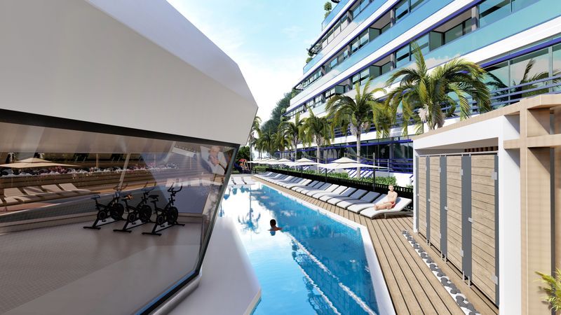 Апартаменты в Анталии, Турция, 42 м2 фото 3