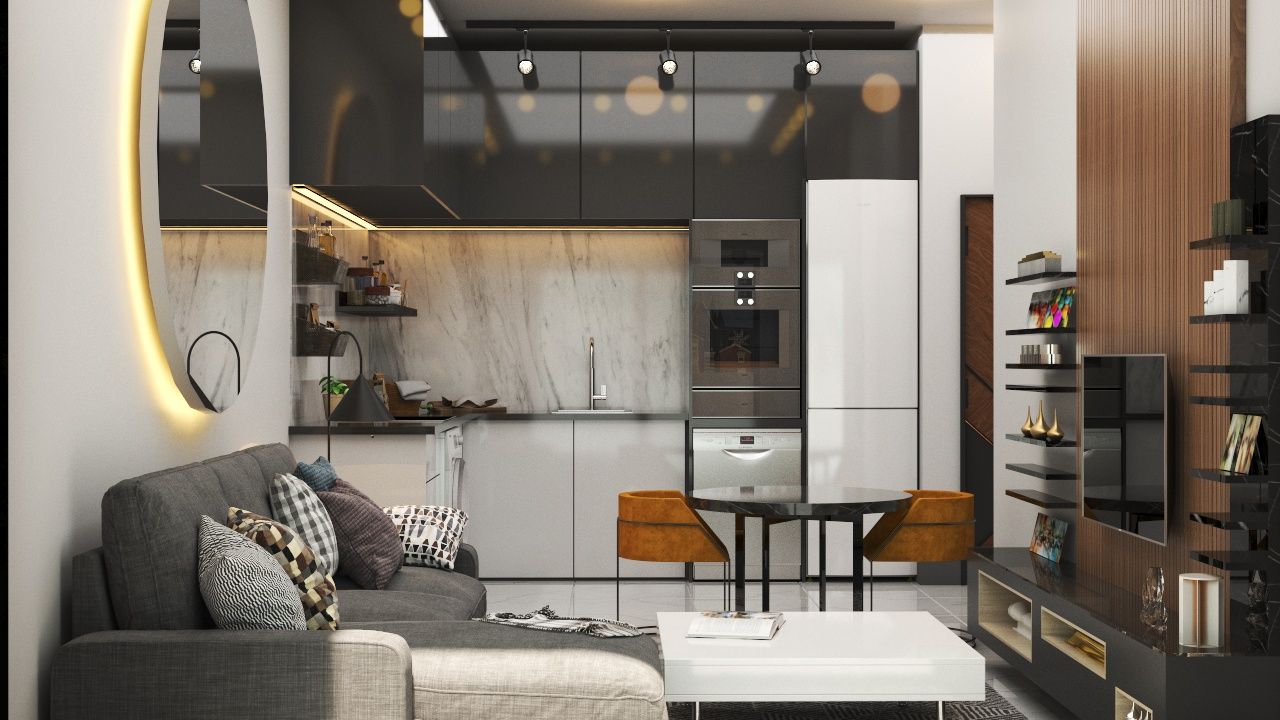 Квартира в Алании, Турция, 50 м2 фото 2