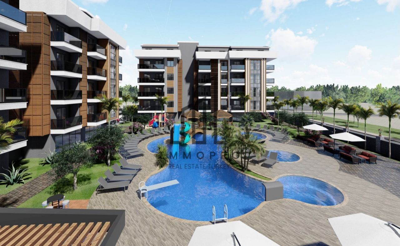 Апартаменты в Алании, Турция, 48 м2 фото 4