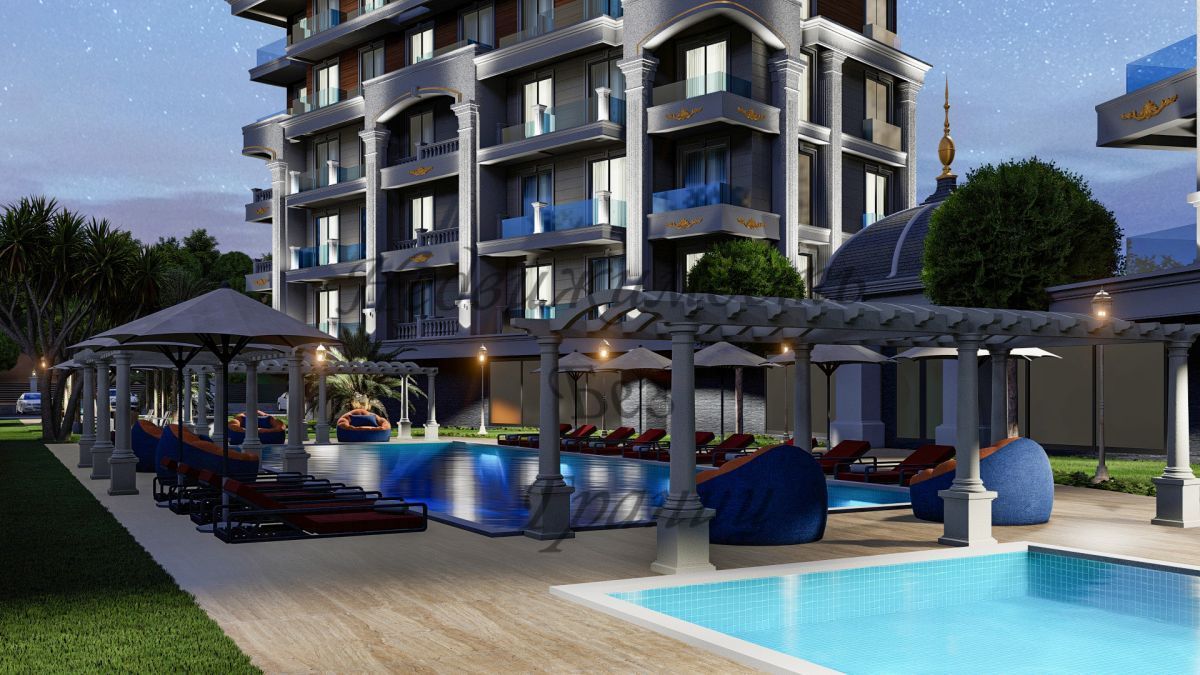 Апартаменты в Алании, Турция, 48 м2 фото 4