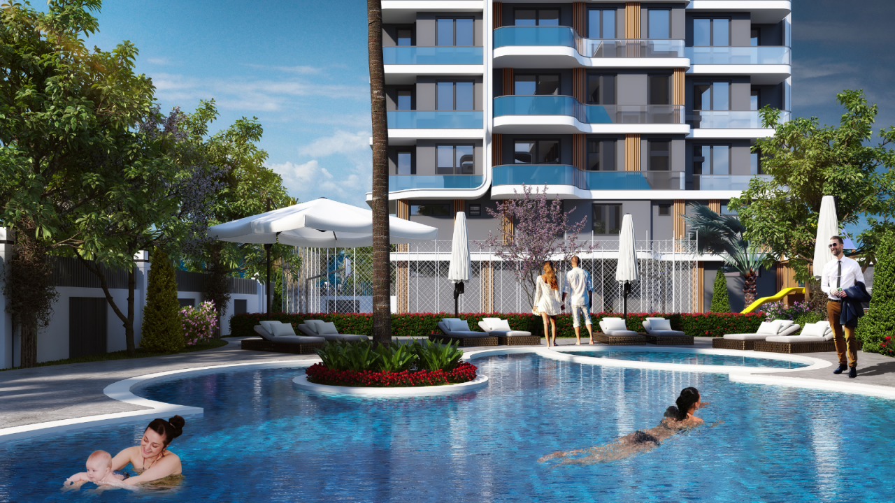 Квартира в Анталии, Турция, 60 м2 фото 3