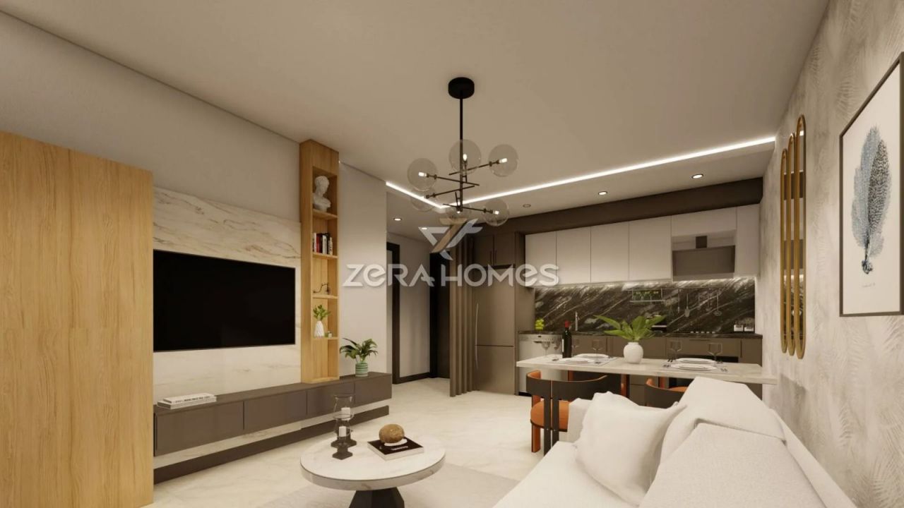 Квартира в Алании, Турция, 54 м2 фото 2