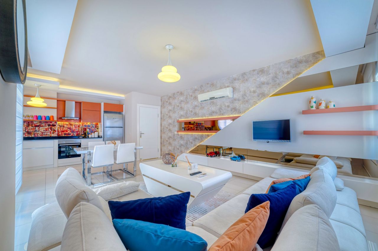 Квартира в Алании, Турция, 110 м2 фото 2