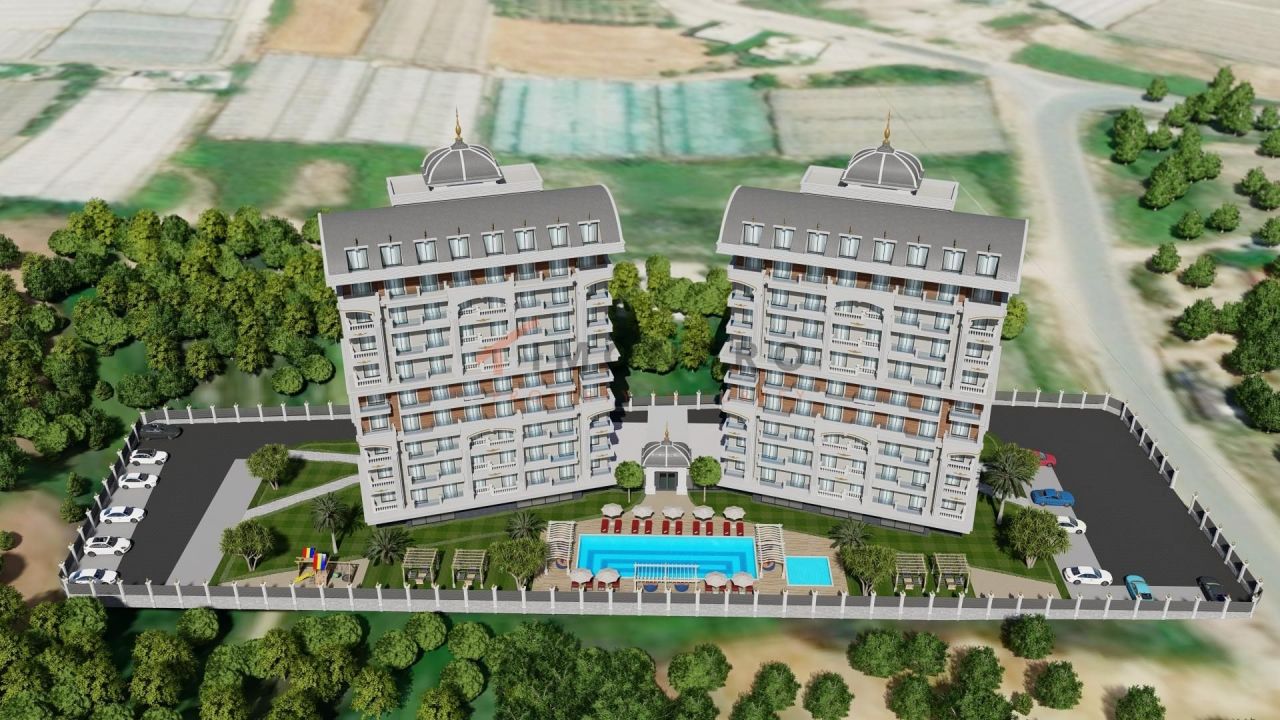 Квартира в Алании, Турция, 55 м2 фото 2