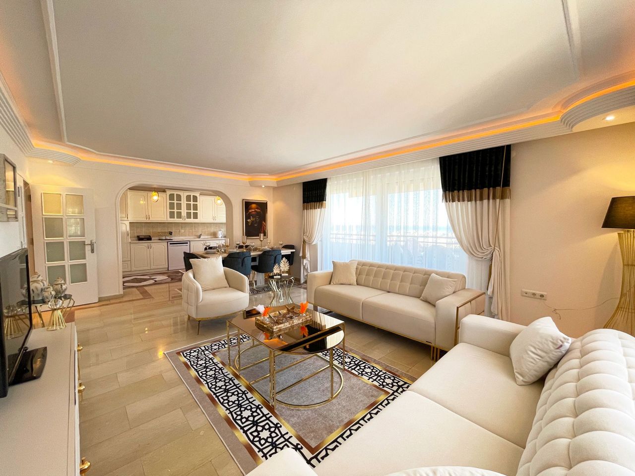 Квартира в Алании, Турция, 130 м2 фото 2