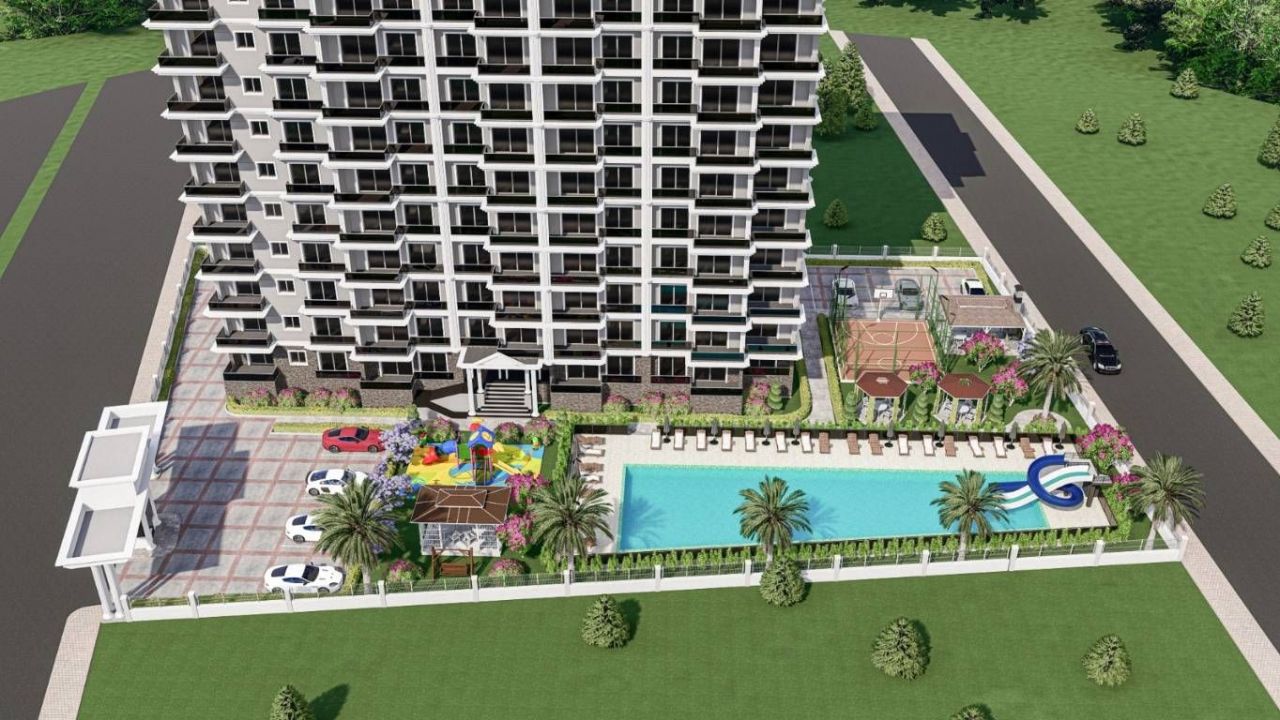 Апартаменты в Мерсине, Турция, 47 м2 фото 2