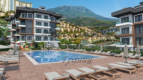 Апартаменты в Алании, Турция, 53 м2 фото 1