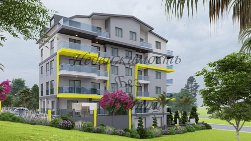 Апартаменты в Алании, Турция, 35 м2 фото 1