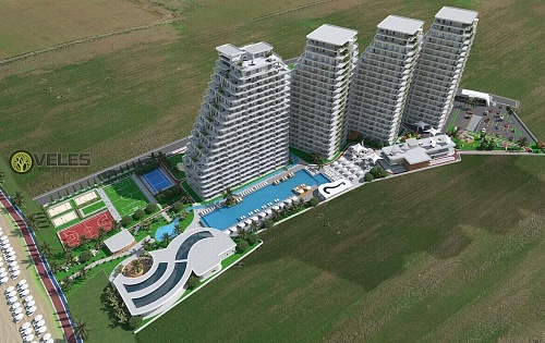 Студия в Гюзельюрте, Кипр, 73 м2 фото 1