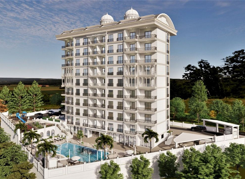 Квартира в Авсалларе, Турция, 52 м2