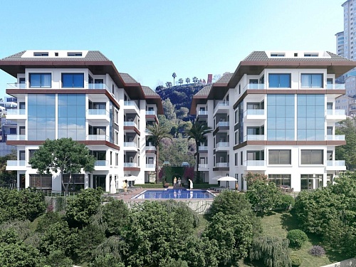 Квартира в Алании, Турция, 51 м2 фото 1