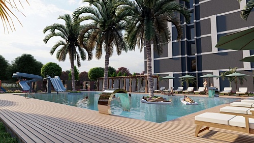 Апартаменты в Мерсине, Турция, 45 м2 фото 1