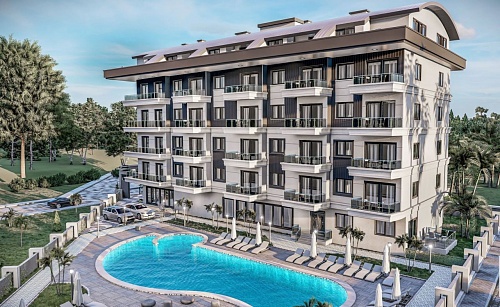 Квартира в Алании, Турция, 50 м2 фото 1