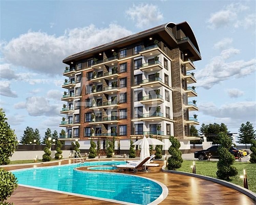 Апартаменты в Алании, Турция, 48 м2 фото 1
