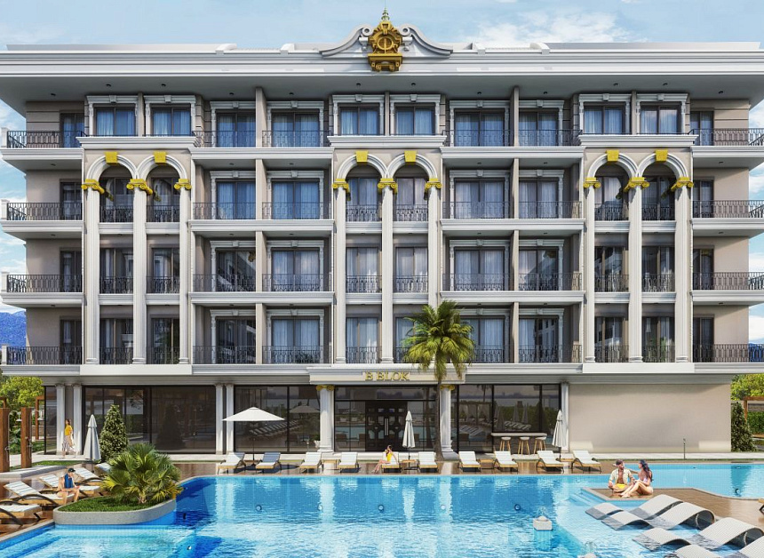 Квартира в Алании, Турция, 52 м2