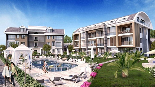 Апартаменты в Алании, Турция, 89 м2 фото 1