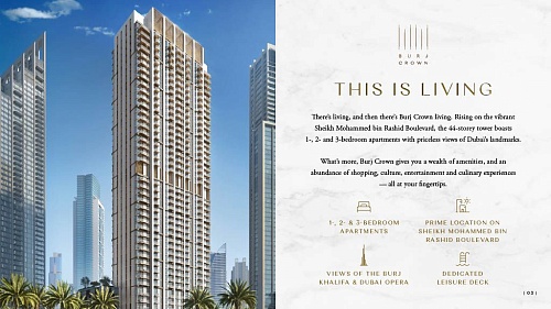 Апартаменты в Дубае, ОАЭ, 98.5 м2 фото 1