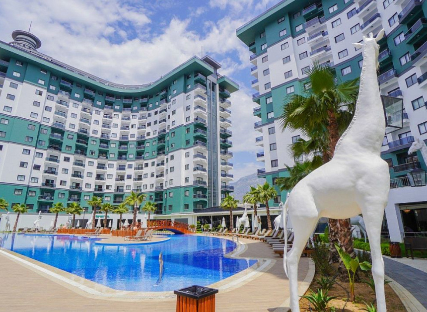 Квартира в Алании, Турция, 55 м2