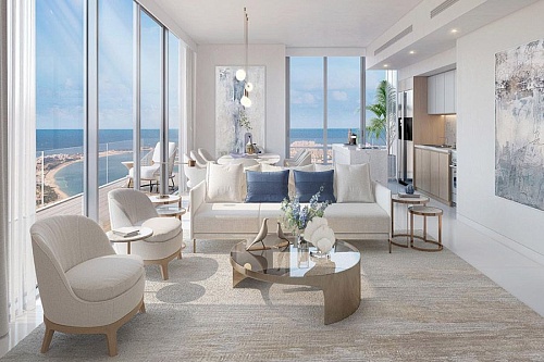 Апартаменты Emaar Beachfront, ОАЭ, 80 м2 фото 1