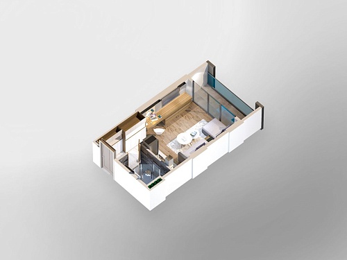 Студия в Батуми, Грузия, 30.4 м2 фото 1