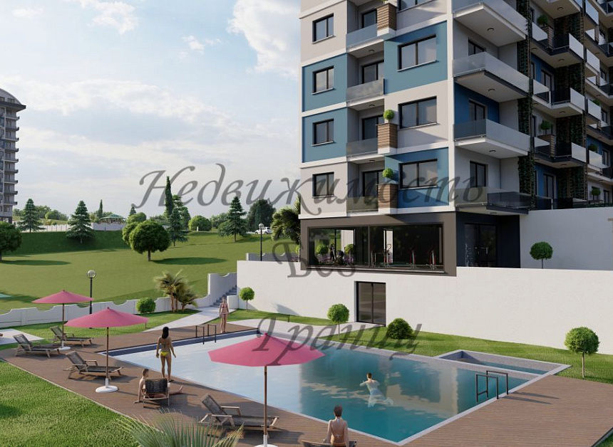 Апартаменты в Алании, Турция, 75 м2