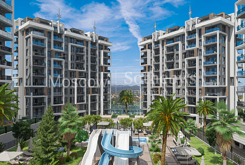 Апартаменты в Алании, Турция, 60 м2 фото 1