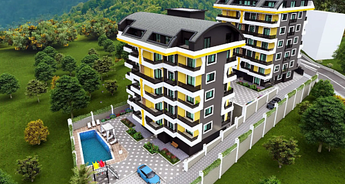 Квартира в Алании, Турция, 60 м2 фото 1