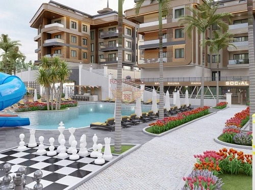 Квартира в Алании, Турция, 49 м2 фото 1