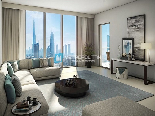 Апартаменты Downtown Dubai, ОАЭ, 107.95 м2 фото 1