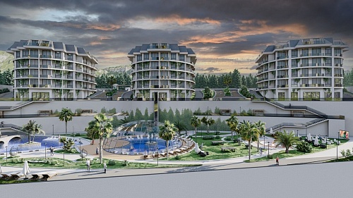 Апартаменты в Алании, Турция, 52 м2 фото 1