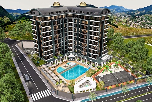 Квартира в Алании, Турция, 45 м2 фото 1