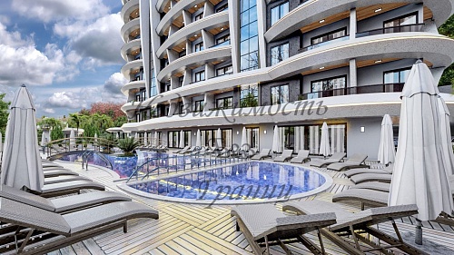 Апартаменты в Алании, Турция, 55 м2 фото 1